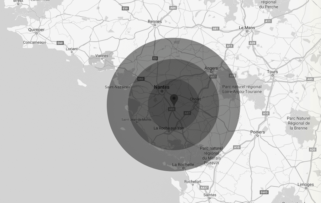 Zone d'intervention